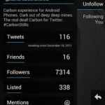 Carbon Twitter