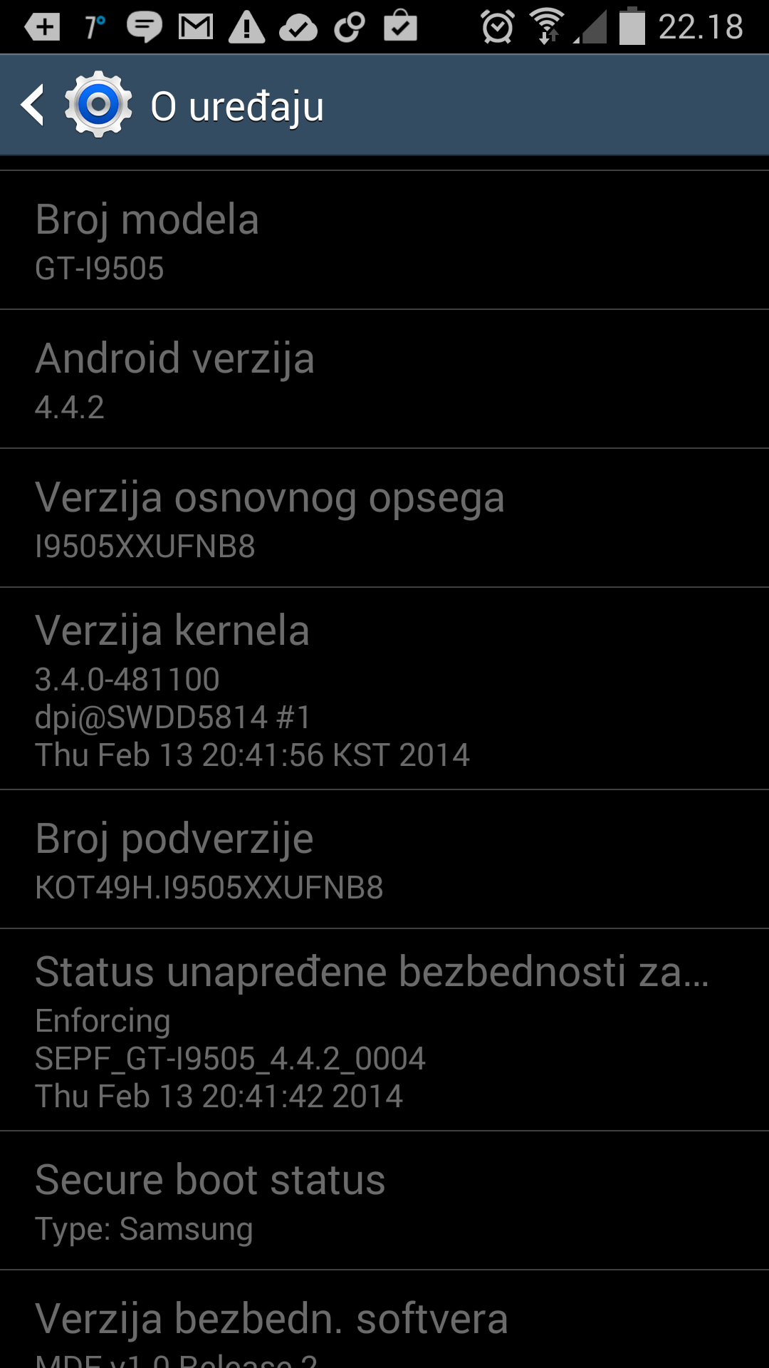 Android 4.4 KitKat napokon stigao na evropske Galaxy S4