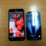 LG G Pro – Izgled – pored Galaxy S4