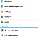 LG G Pro – screenshot – settings 2