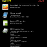 LG G Pro – test – passmark 1