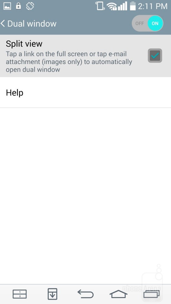 Enable-automatic-Dual-Window