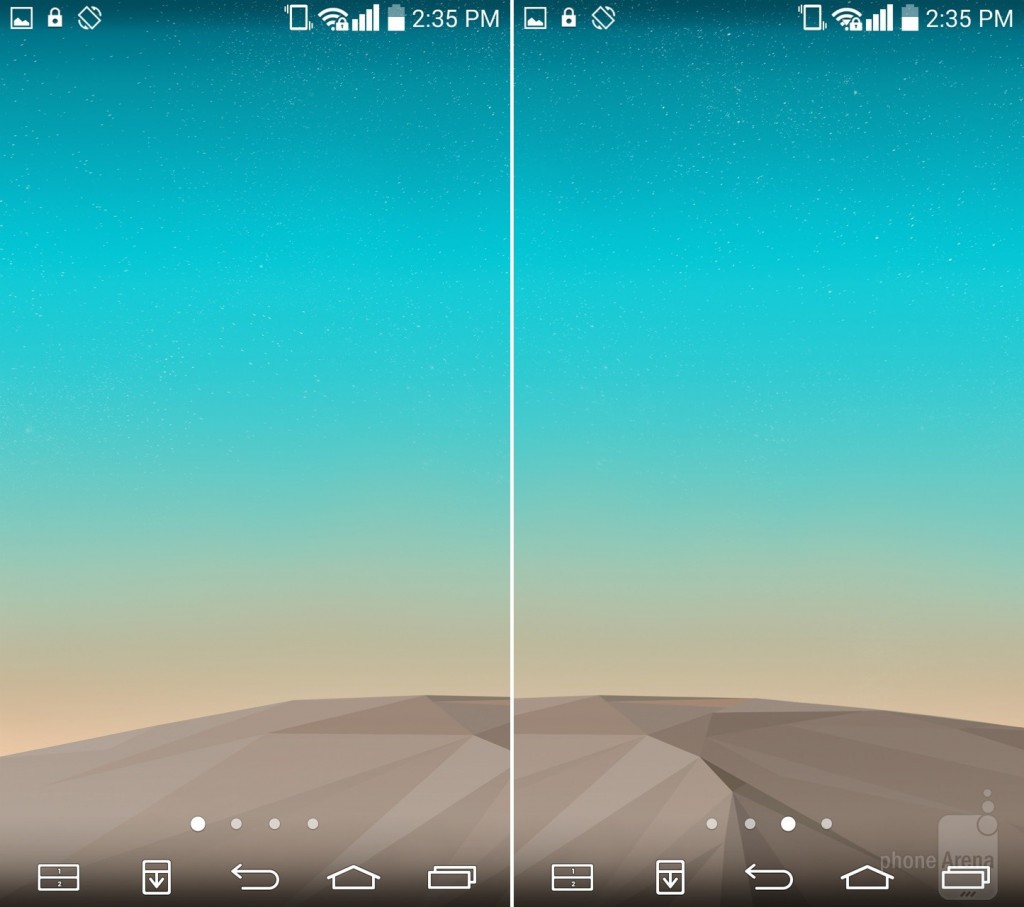 View-your-wallpaper-without-app-icons