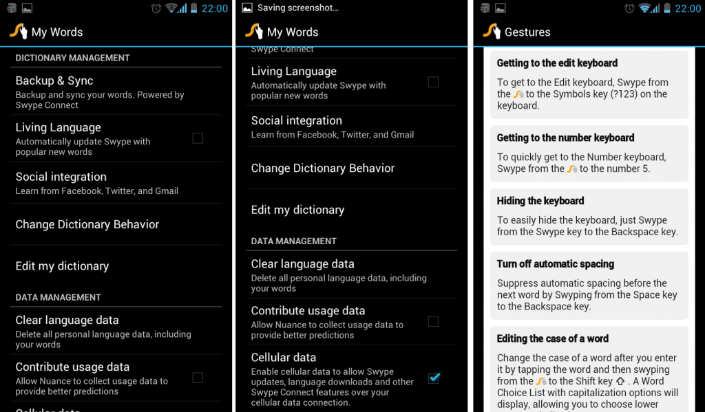 swype keyboard 4