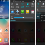 lg l90 home screen pocetni ekran notifikacijska traka