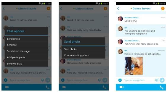 android skype 2