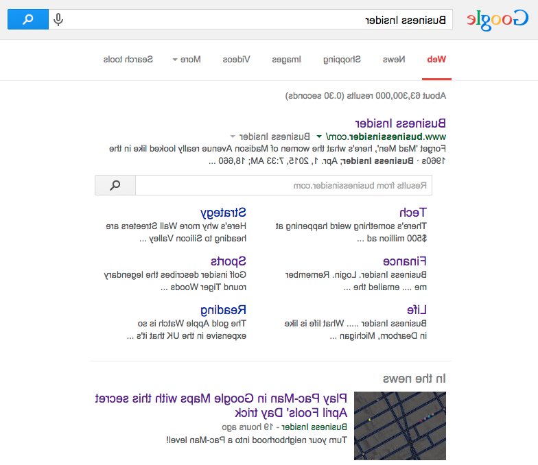 google 1 april 02