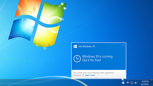 Šta će se dogoditi ako ne rezervišete besplatnu nadogradnju na Windows 10?