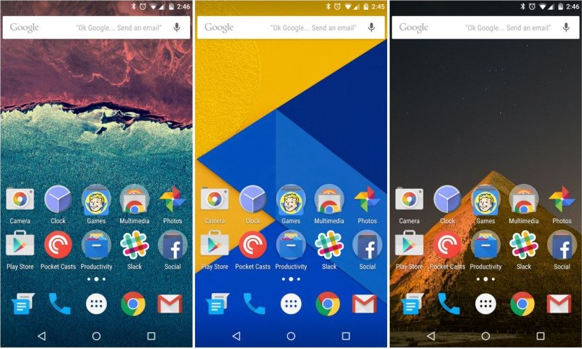 Preuzmite launcher sa Android Marshmallow