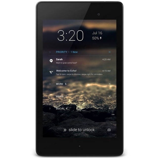 Echo Notification Lockscreen 2