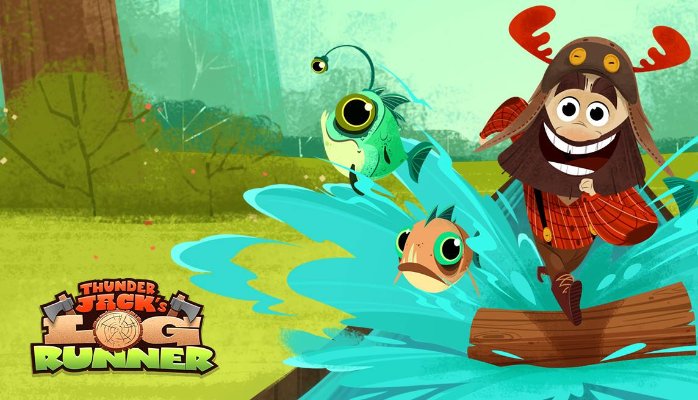Thunder Jack’s Log Runner, zanimljiva arkadna igra
