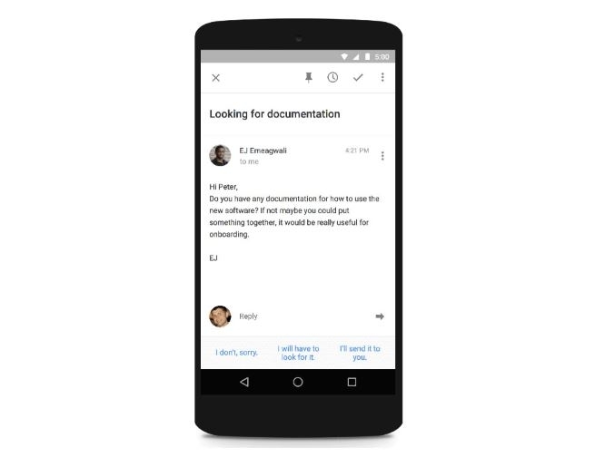 Google Inbox aplikacija dobila nadogradnju u vidu Smart Reply dodatka