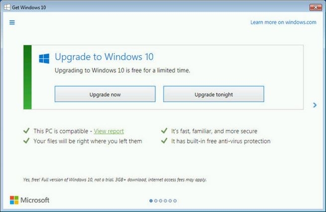 microsoft forsira windows 10 nadogradnju