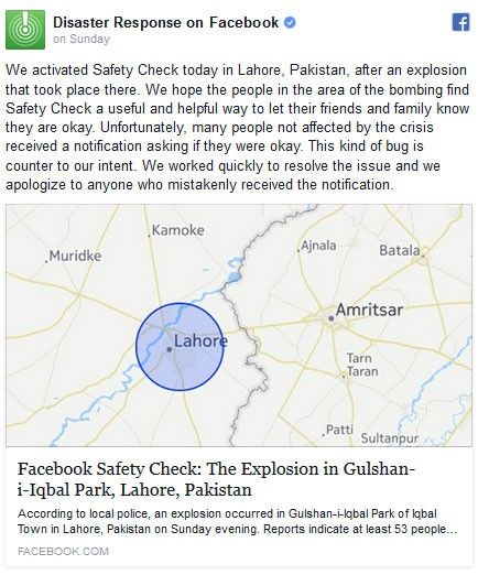 facebook safety check