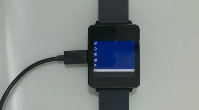 Android Watch pokrenuo Windows 7 (VIDEO)
