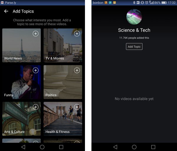 facebook app live tab 2