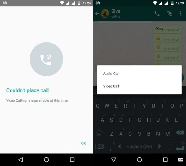 whatsapp video pozivi