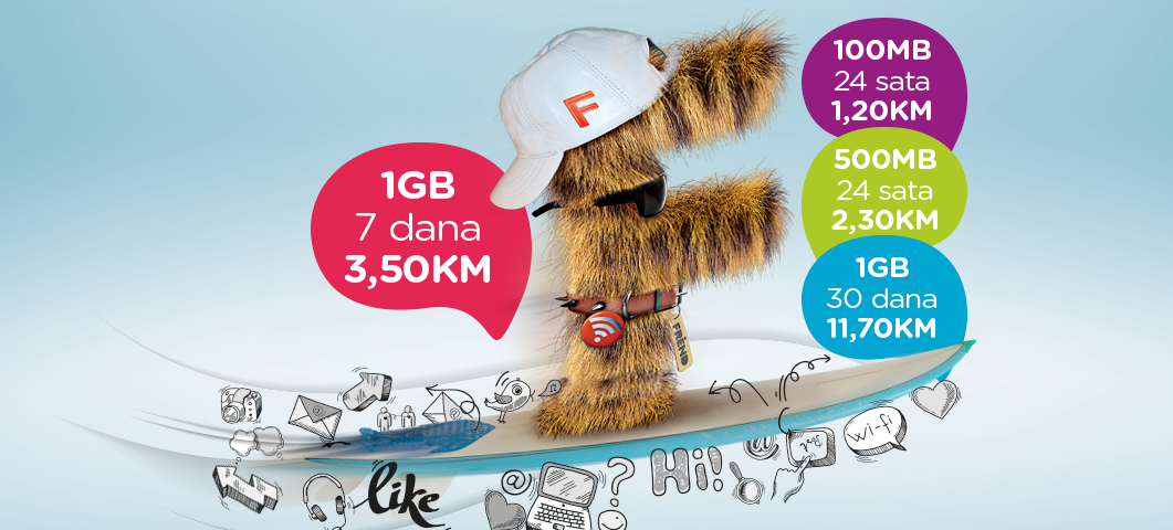 Neograničen internet za FREND korisnike