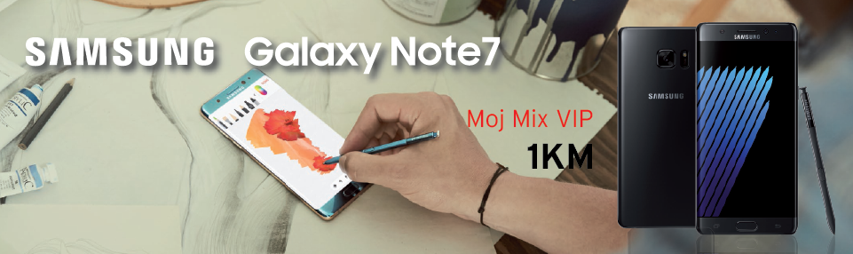 Rezervišite Samsung Galaxy Note 7