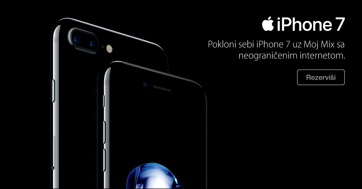 Rezervišite iPhone 7 prvi u BiH