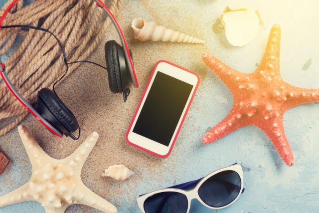 Travel beach items