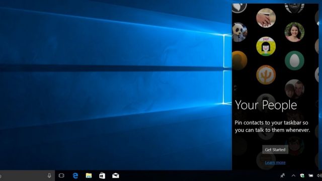 windows 10 my people