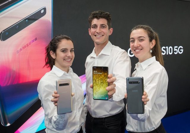 Samsung MWC19 Galaxy S10 5G 00