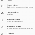 Xperia L3 recenzija UI