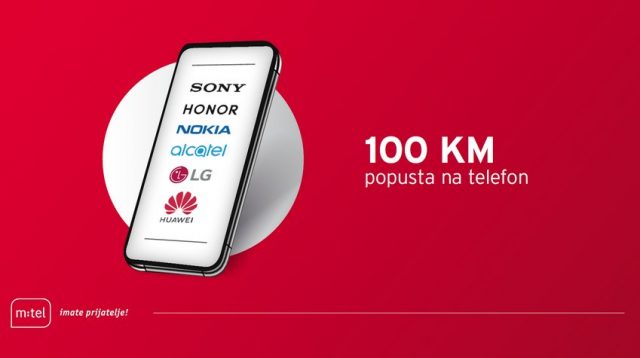 mtel 100 KM popusta na tel