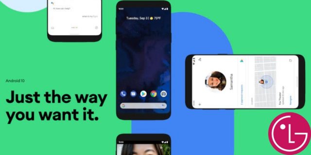 Android 10 i LG