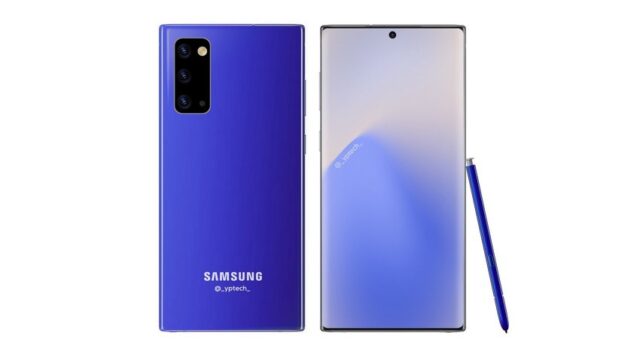 galaxy note20 render