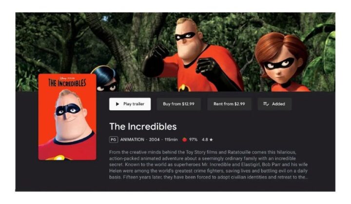 Google Play Movie & TV