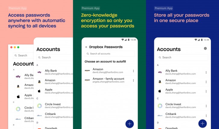 Dropbox Password